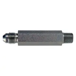 High Quality Midland Metal 2404-LL-10-08 Extra Long Adapter, 5/8-in Male JIC x 1/2-in Male NPTF, Steel