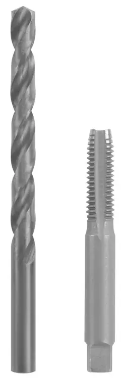 Top Pick Bosch BDT38F16 3/8 - 16 Plug Tap and 5/16 In. Drill Bit Combo Set (2 Pack)