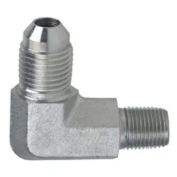 Price Drop Midland Metal 2501L1212 Long Elbow, 1-1/16-in Male JIC x 3/4-in Male NPTF, Steel