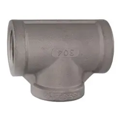 Save Now Midland Metal 62253MS SP-114 Tee, 1/2-in Female NPT x 1/2-in Female NPT x 1/2-in Female NPT, 304 Stainless Steel