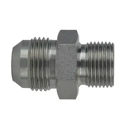 Luxury Midland Metal 70022020 Adapter, 1-1/4-in MJIC x 1-in Male BSPP, Steel