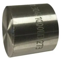 Free Returns Midland Metal 62470B1 Barstock Cap, 1/8 in FPT, Stainless Steel, 1000 lb