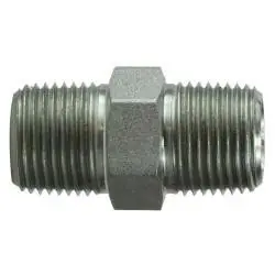 Cheap Midland Metal 54044040 Hex Pipe Nipple, 2-1/2-in Male NPTF x 2-1/2-in Male NPTF, Steel
