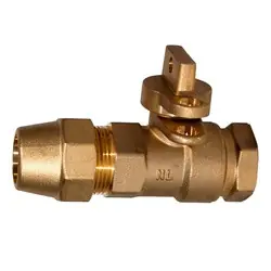 Popular Midland Metal 970263 Curb Stop Ball Valve, 3/4-in Nominal, FIP x CTS, Lead-Free Bronze