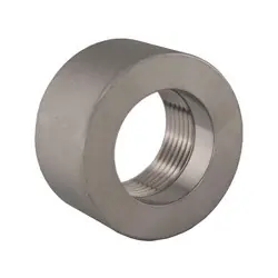 Midland Metal 62774MS SP-114 Half Coupling, 3/4-in Female NPT x 3/4-in Socket Weld, 304 Stainless Steel Authentic