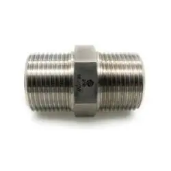 While Supplies Last STAINLESS ADAPTERS SS5404-24-24 Pipe Nipple, 1-1/2-in Male NPTF x 1-1/2-in Male NPTF, Stainless Steel