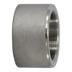 Midland Metal 105772 Half Coupling, 3/8 in FPT x 3/8 in, Stainless Steel, 3000 lb Popular