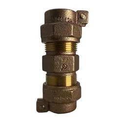 Hassle-Free Returns Midland Metal 9631612LF Pack Joint Adapter, 1-in Pack Joint (CTS) x 3/4-in Pack Joint (PEP), Lead-Free Bronze