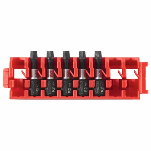 Bosch ITDSQ2105C 5 pc. Driven 1 In. Impact Square 2 Insert Bits with Clip for Custom Case System (5 Pack) Markdown