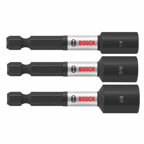 Buy Today Bosch ITNS2492 3 pc. Impact Tough 2-9/16 In. Nutsetter Set (3 Pack)