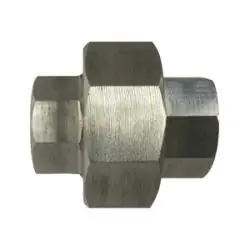 Instant Buy Midland Metal 62605B1 Barstock Union, 1 in x 1 in, Stainless Steel, 1000 lb