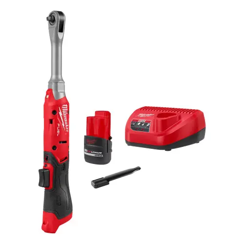 New Arrival Milwaukee 3058-21 M12 FUEL 1/4" Extended Reach Ratchet Kit