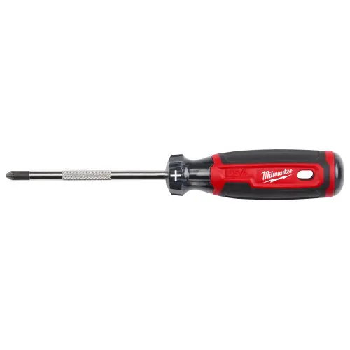 Milwaukee MT200-6P 6 PC. Cushion Grip Screwdriver Set (USA) w/PACKOUT Low-Profile Compact Organizer Special Offer