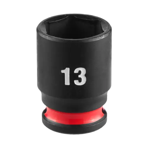 Luxury Milwaukee 49-66-6033 SHOCKWAVE Impact Duty 1/4" Drive 13MM Standard 6 Point Socket
