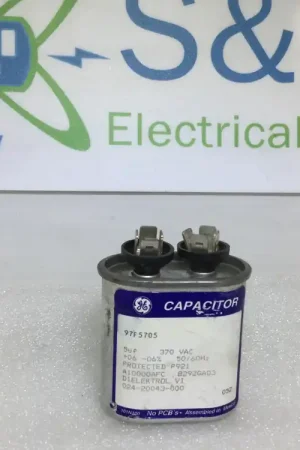 Get Yours GE Capacitor (oval) Z97F5705 / 97F5705 5uf 370V +/-6% 50/60Hz P921