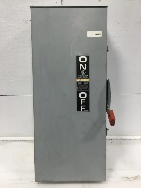 General Electric TH3364R 60 Amp 3 Pole 600V Fusible Safety Switch 31 3/4" x 14" Low Price