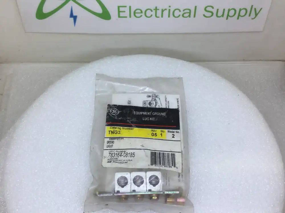 GE General Electric TNG3 100-200 Amp 10-1/0 AWG Ground Lug Kit New Release