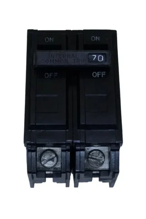 Authentic General Electric THQL2170 70 Amp 2 Pole 120/240V Circuit Breaker - Old Style