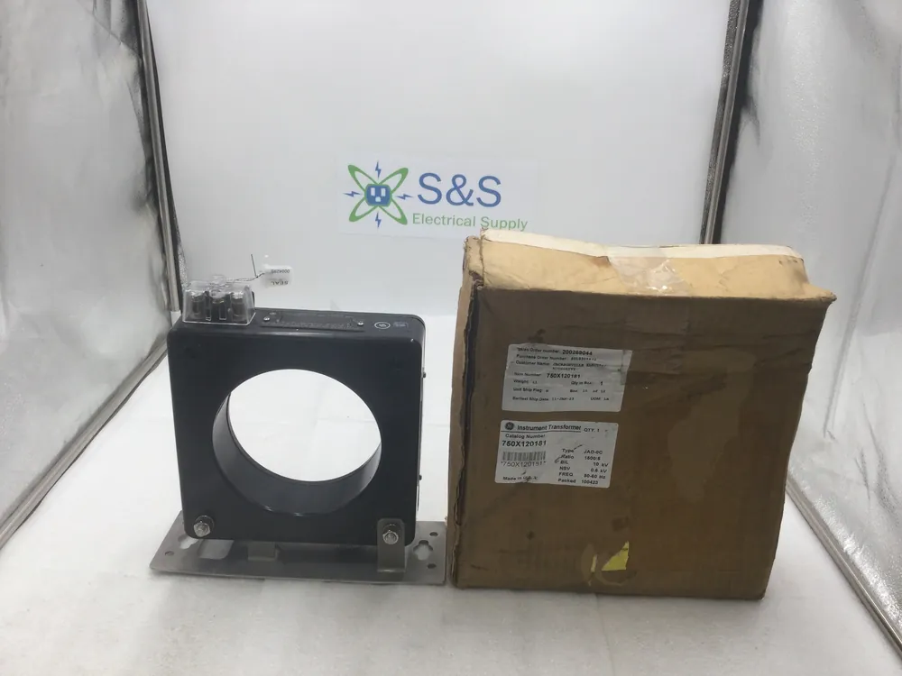 General Electric 750X120181 Current Transformer Type JAD-OC Ratio 1500 5 60 Hz Big Sale