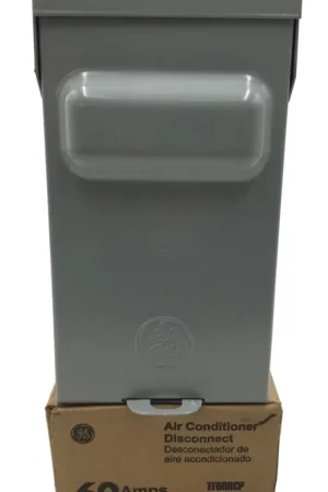 Budget General Electric TF60RCP 60A 240V Fusible AC Disconnect Switch - Cosmetic Flaw