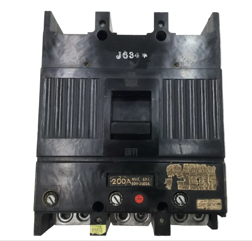 GE TJK436F000 400 Amp 3 Pole 600V Breaker w/200 Amp Trip - Cosmetic Flaw Buy Direct