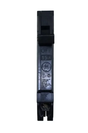 Best Price General Electric TQP/THQP115 15 Amp 1 Pole 120/240V Thin Breaker - Cosmetic Flaw