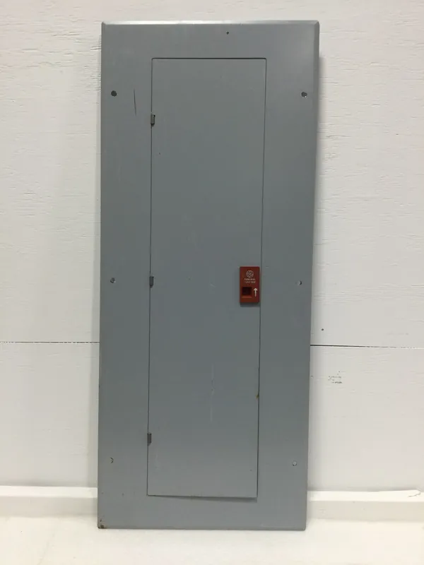 Best Choice GE General Electric TM2030C Load Center Cover/Door Only 30 Space 200 Amp 120/240V 1 Phase 3 Wire 36 7/8" x 15 3/8"