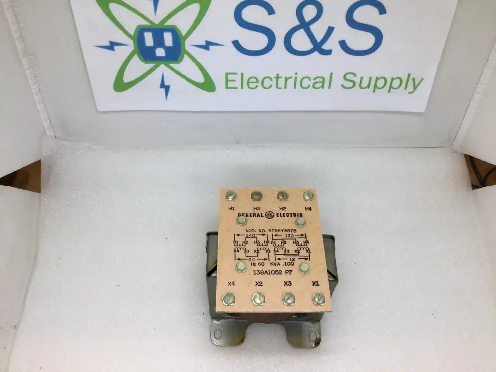 General Electric 138A1052 P7 Control Transformer Single Phase .100kVA 60Hz Model 9T56Y2875 Hot Picks