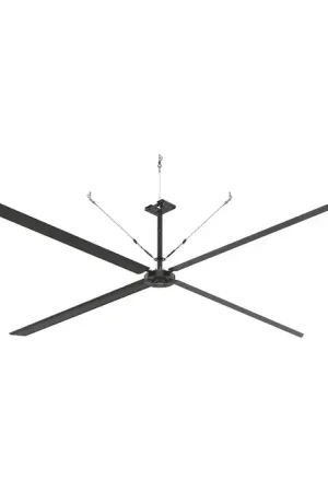 HUNTER INDUSTRIAL 72016 10‘ Blade Size, Ceiling Mount Air Circulator, — CFM, 5/8 Horsepower Fast Shipping
