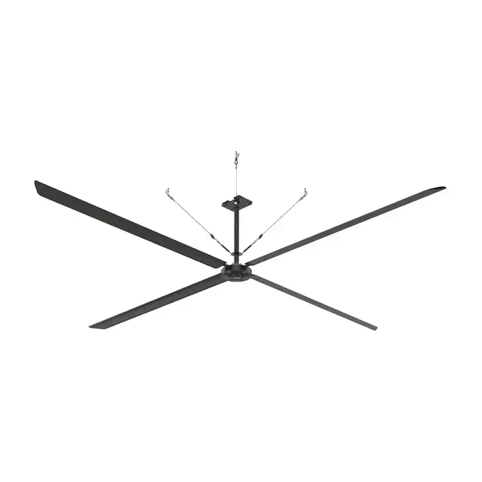 HUNTER INDUSTRIAL 72016 10‘ Blade Size, Ceiling Mount Air Circulator, — CFM, 5/8 Horsepower Fast Shipping