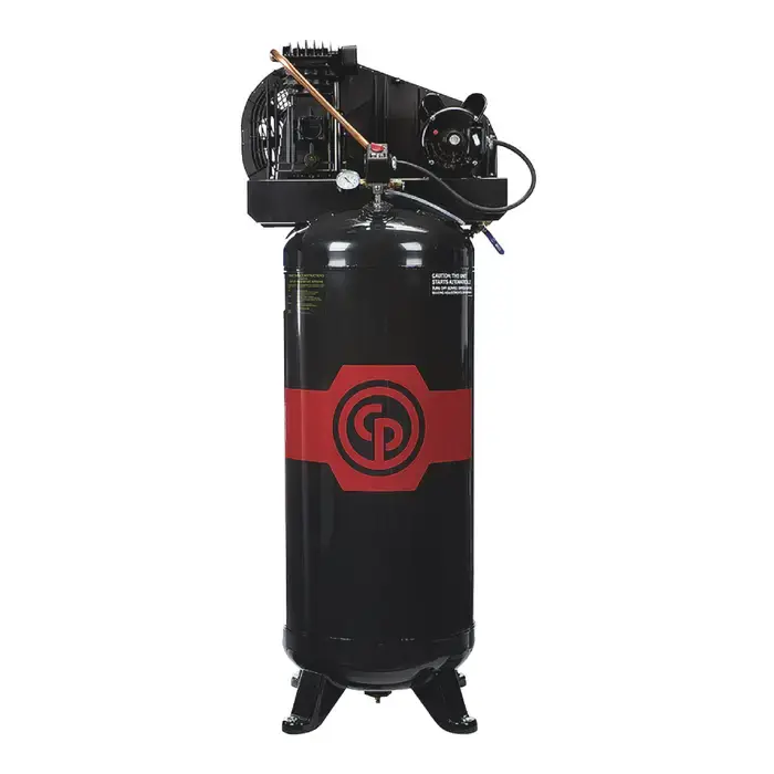 CHICAGO PNEUMATIC RCP-561VNS 60 Gallons Tank Capacity, 5 Horsepower, 15.3 CFM @ 100 PSI Air Delivery Stationary Compressor Reduced Price
