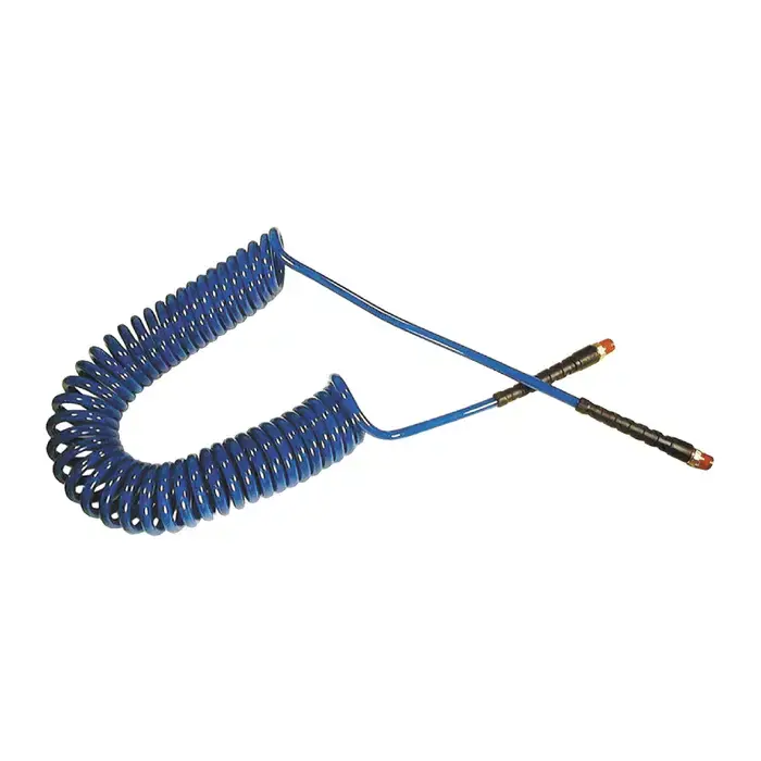 Place Order COILHOSE PNEUMATICS PU38-15B-B 3/8" NPT Hose Size, 15‘ Hose Length, 115 PSI Max. Pressure Rating Air Hose