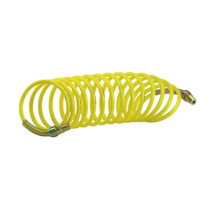COILHOSE PNEUMATICS N38-25 3/8" NPT Hose Size, 25‘ Hose Length, 165 PSI Max. Pressure Rating Air Hose Crafted