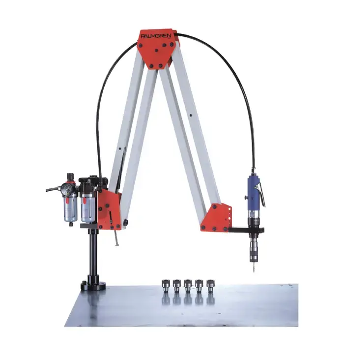 Must Have PALMGREN ST700 0 - 3/8" (3 - 10mm) Tapping Capacity Vertical Tapping Arm