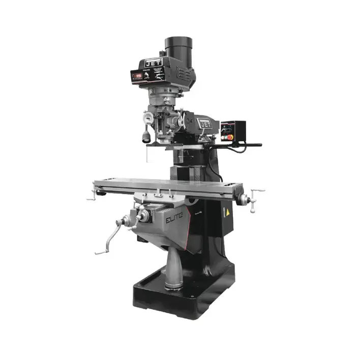 JET ELITE 894351 3 HP Knee Type Vertical Milling Machine Crafted