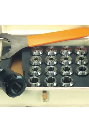 ETM 4500427 ER40 40 NS, 17 Piece Collet Chuck Holder Set Final Sale