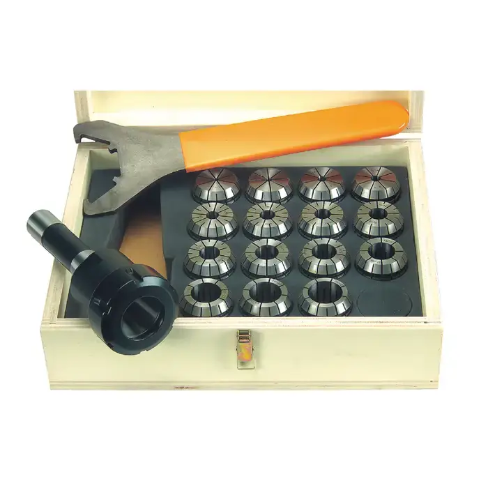 T&O 15805 ER40 1" SS, 17 Piece Collet Chuck Holder Set Flash Sale