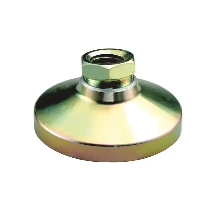 Sale TTC TSW-2 1/2"-13 Thread Size, 1-7/8" Base Dia., 5,000 lbs. Load Capacity, Steel Socket Leveling Mount