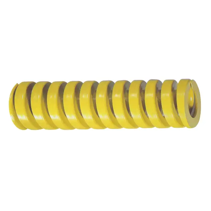 Certified DANLY 1-1/2" Hole Dia., 5-1/2" Free Length, Extra Heavy Load, Yellow Die Spring