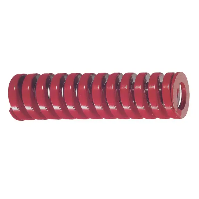 Brand New DANLY 3/8" Hole Dia., 1" Free Length, Heavy Load, Red Die Spring