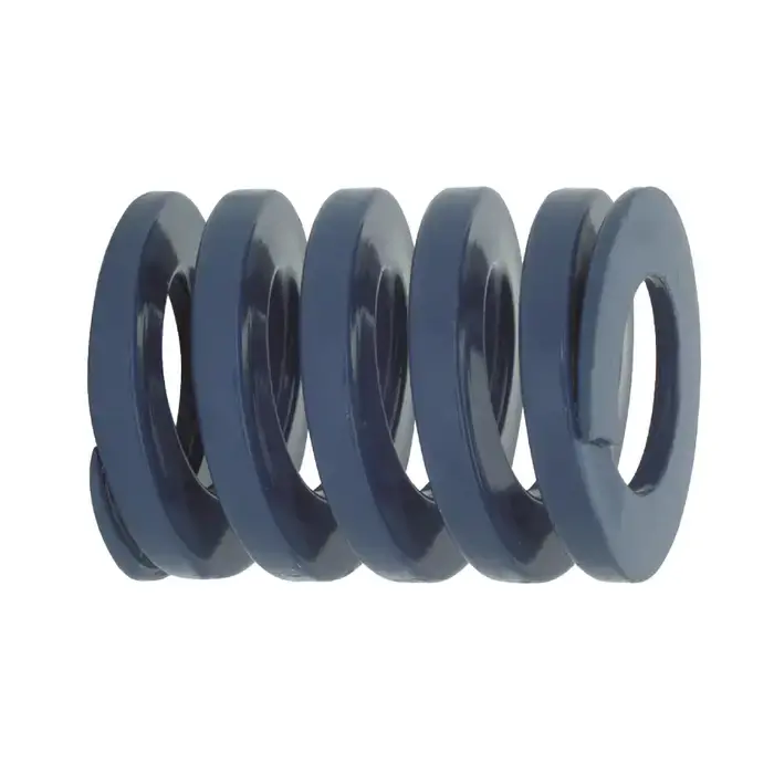 DANLY 3/8" Hole Dia., 1-1/4" Free Length, Medium Load, Blue Die Spring Fan Favorite