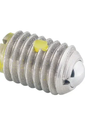 Instant Buy TE-CO 52919 1/2"-13 Thread Size, 3/4" Body Length, Stainless Steel Body, Stainless Steel Ball Threaded Ball Plunger