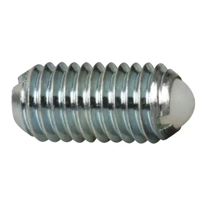 VLIER DBML12A M12x1.75 Thread Size, 22mm Body Length, Steel Body, Nylon Ball Threaded Ball Plunger Must Have