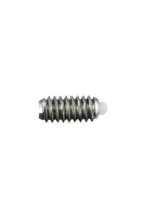 Brand New VLIER NMM16 M16x2.0 Thread Size, 27mm Thread Length, 5.50mm Projection, Steel Body, Delrin Nose Threaded Spring Plunger
