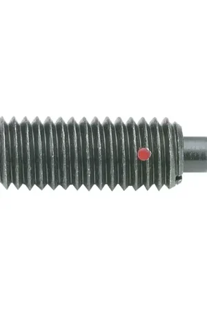 Instant Buy TE-CO 63721 M8x1.25 Thread Size, 22mm Thread Length, 3mm Projection, Stainless Steel Body, Stainless Steel Nose Threaded Spring Plunger