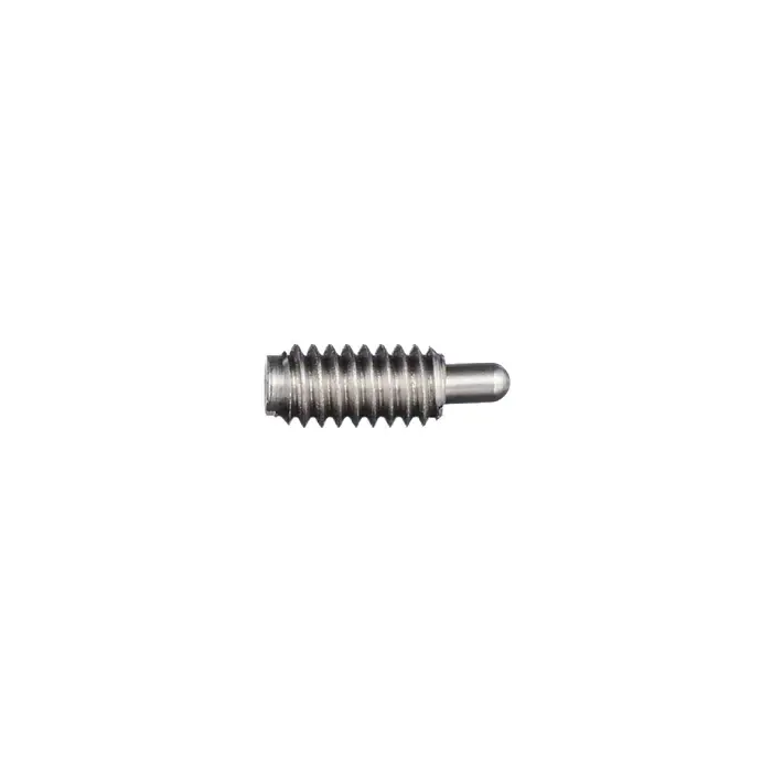 VLIER SML54N 1/4"-20 Thread Size, 0.531" Thread Length, 0.188" Projection, Stainless Steel Body, Stainless Steel Nose Threaded Spring Plunger Seasonal Sale