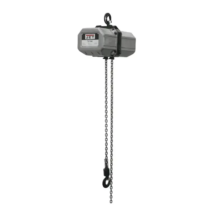While Supplies Last JET 121200 1/2 Ton Load Capacity, 20‘ Maximum Lift Distance, 19.7 FPM Lift Speed Hoist