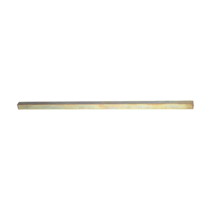 PRECISION BRAND 04015 5mm Width, 12" Length, Steel Gold Dichromate Plating Straight Keystock Best Choice