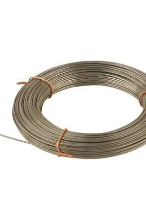 Seasonal Sale PRECISION BRAND 21063 .063" (1.600mm) Diameter, 26 Gage, 95‘ Apprx. Ft Per Lb, 250,000 to 459,000 PSI Tensile Strength Steel Wire