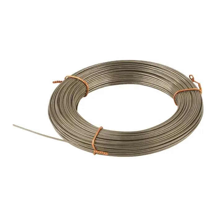 PRECISION BRAND 21080 .080" (2.032mm) Diameter, 30 Gage, 59‘ Apprx. Ft Per Lb, 250,000 to 459,000 PSI Tensile Strength Steel Wire Professional Grade